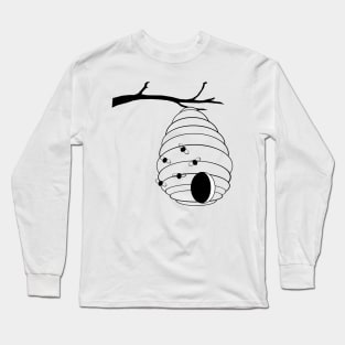 Bee My Honey Sketch Long Sleeve T-Shirt